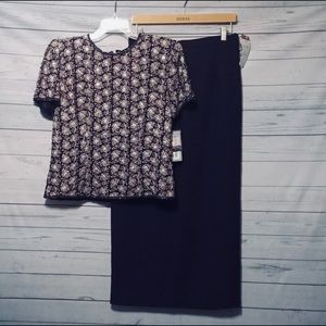 2 PIECE Adrianna Papell VINTAGE